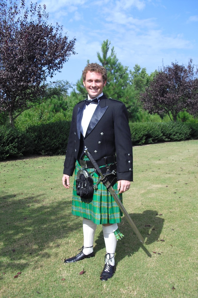 Traditional fashionable kilts for fun celebrating celtic, Scottish, and Irish heritage!